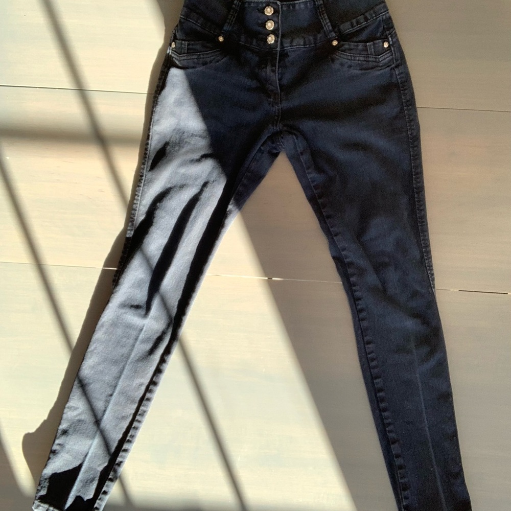 Black High Rise Jeans